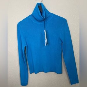 ZARA blue turtleneck NWT size XL